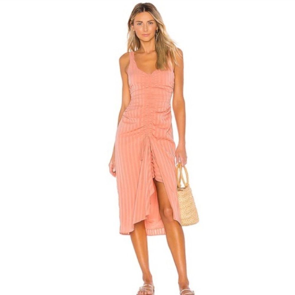 House of Harlow X REVOLVE Claudia Midi Dress Peach